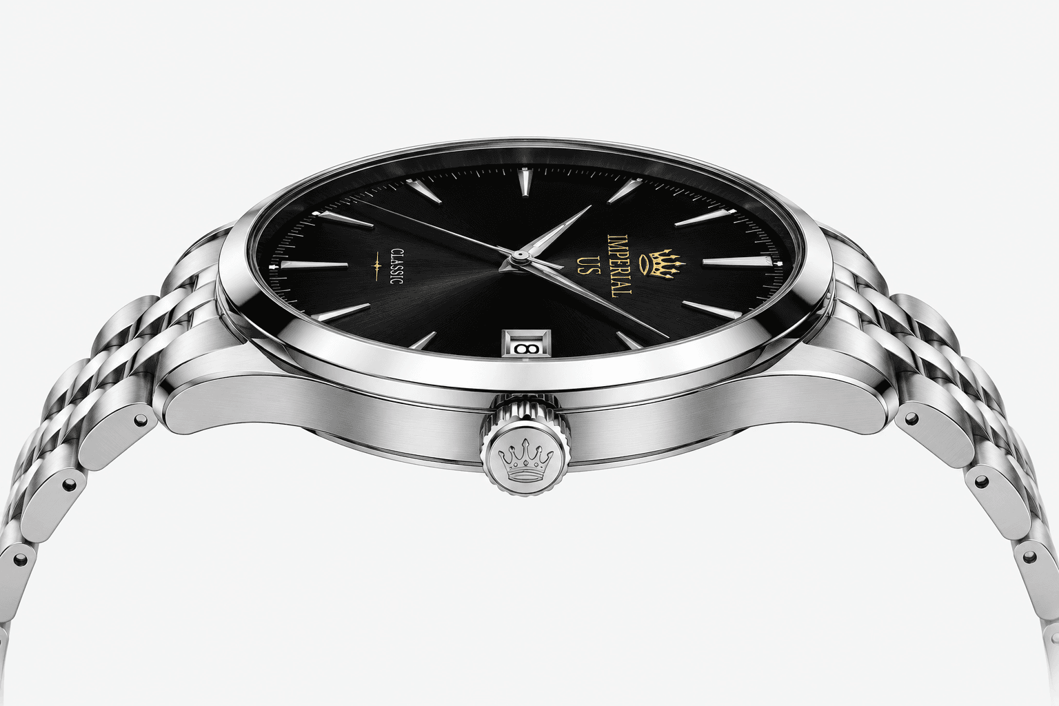Black Classic Watch 3