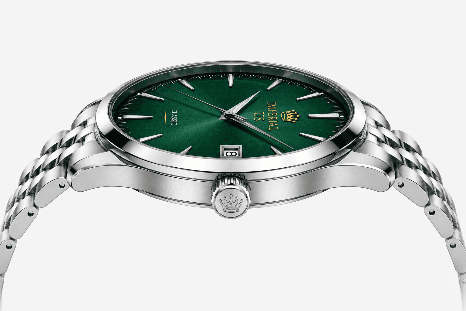 Green Classic Watch 3