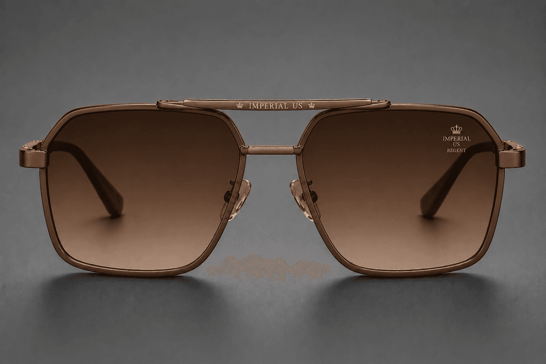 Brown Regent Sunglasses