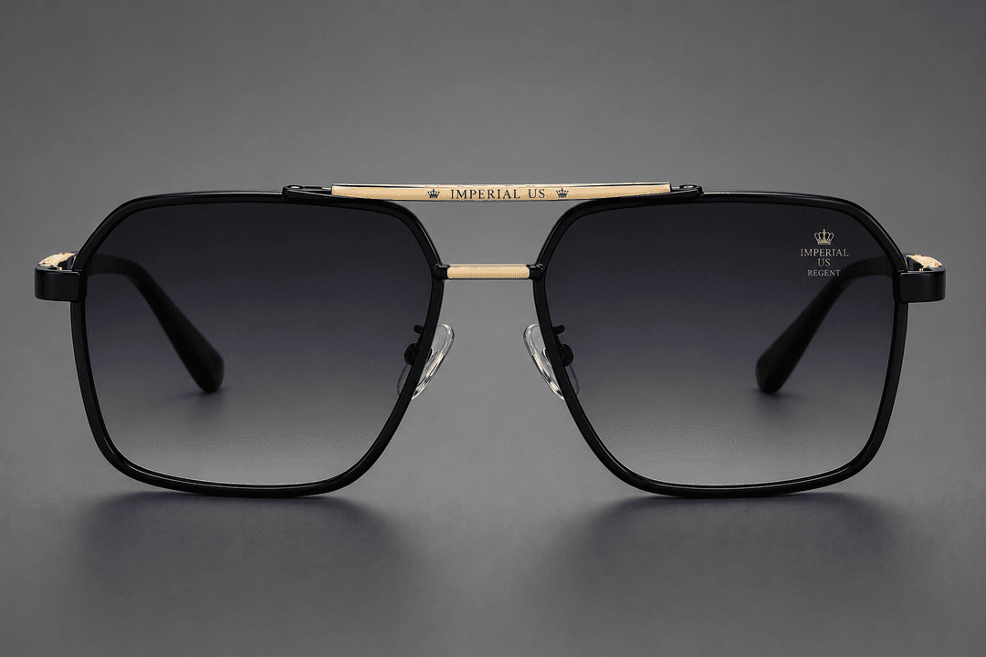 Golden Regent Sunglasses
